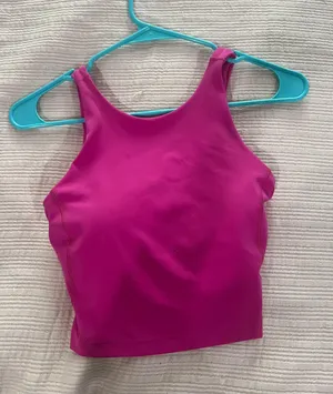 Lululemon Pink High Neck Align Tank thumbnail 1
