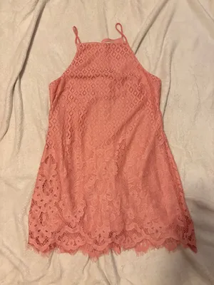 Pink dress thumbnail 1