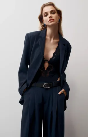 Anthropologie By Plunge Underwire Lace Bodysuit thumbnail 1