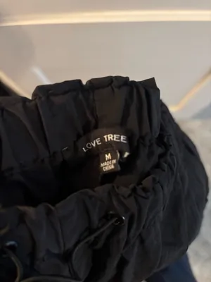 Black Parachute Cargo Pants Size M thumbnail 2