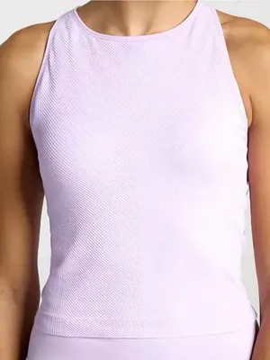 CALIA by Carrie Underwood Pale Pink Ribbed Racerback Tank thumbnail 2