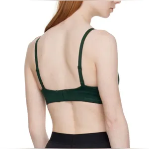 Outdoor Voices Sculpt Hi Apex Bra - Pine Green - S thumbnail 4