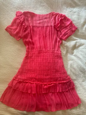 LoveShackFancy rena mini dress thumbnail 3