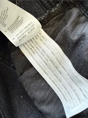 Abercrombie & Fitch Baggy Low-Rise Washed Black Jorts • Sz 28/6 thumbnail 5