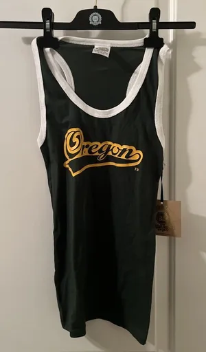 University Of Oregon Ducks Women's Tank Top School House Size M Multi-Color thumbnail 1