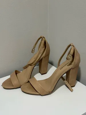 JustFab Nude Heels thumbnail 2