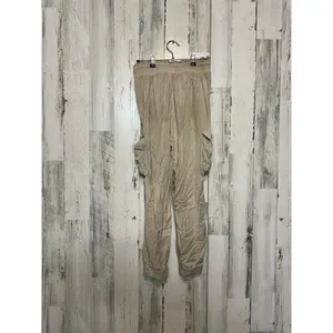 Brown flare tan pants thumbnail 5