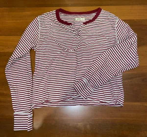 Hollister Stripped Long sleeve Top thumbnail 1