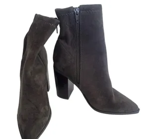 Lulu's Essex Olive faux Suede Midi Calf Boot size‎ 6 thumbnail 4