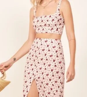 Reformation Holloway Floral Tank Top thumbnail 1