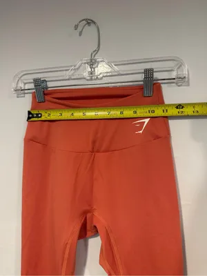 Gymshark Orange High-Waisted‎ Leggings thumbnail 2
