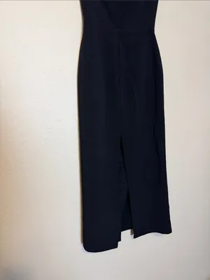 Lovers and Friends Raine Strapless Gown in Black Cut Out Front maxi dress Size 6 thumbnail 8