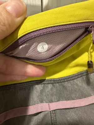 Lululemon Speed Running Shorts Gray Colorblock Size 4 thumbnail 4
