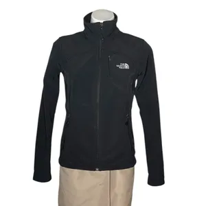 THE NORTH FACE Black Jacket Softshell Apex Barrier Full Zip Womens Size Small thumbnail 2