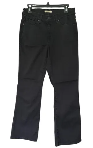 Levis Classic Bootcut Jeans Womens 10S Black W30 L30 Mid Rise 39252-0017 thumbnail 1