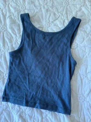 Dark Blue American Eagle Tank Top thumbnail 3