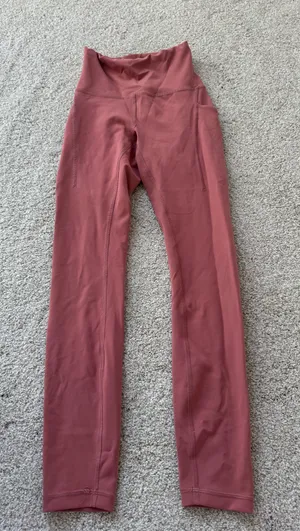 Pink Lululemon Leggings Align  thumbnail 1
