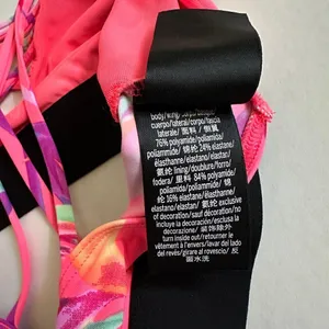 Victorias Secret PINK Ultimate Unlined Neon Strappy Bralette thumbnail 8