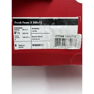New Balance Fresh Foam X 880v15 Black/White 8.5W / 7M W880H15 NIB thumbnail 9