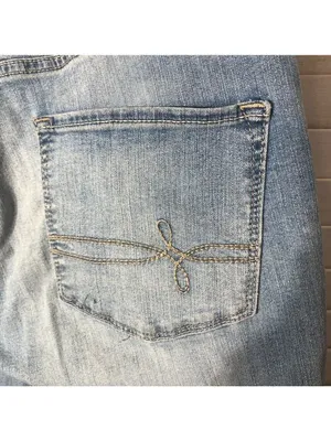 Levi's Denizen Light Blue Skinny Stretchy Jeans Size 28 thumbnail 5