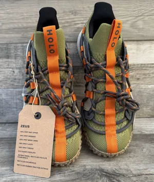 Brand new with tags Holo Footwear Zeus sustainable outdoor hiking sneakers Us 9 thumbnail 1