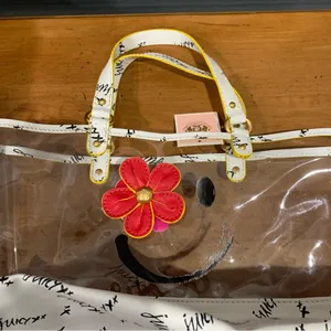 Juicy Couture Transparent PVC Beach Tote Bag thumbnail 3