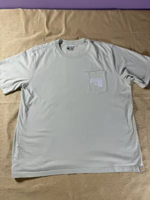 Carhartt 1889 Pocket T Shirt Men’s 2XL Relaxed Fit Green Workwear Graphic thumbnail 15