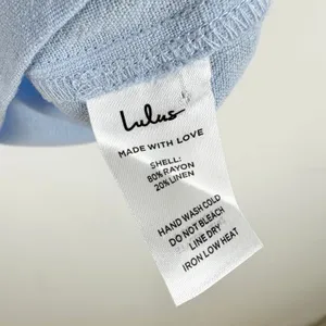 Lulus Casual Contentment Light Blue Linen Button-Up Collared Tank Top Medium NWT thumbnail 7