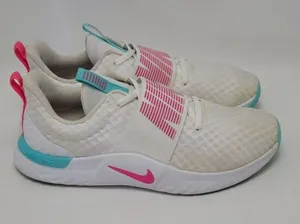 Nike Renew In Season TR9 White Multicolor Sneakers Shoes Womens Sz 8 CW7022-100 thumbnail 1