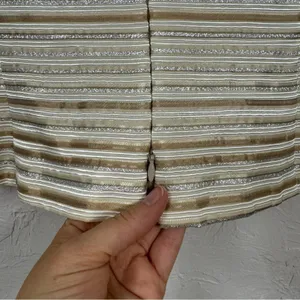 Xscape Gold Striped Blazer Jacket With Shell Womens 14 Set Formal Dressy thumbnail 11
