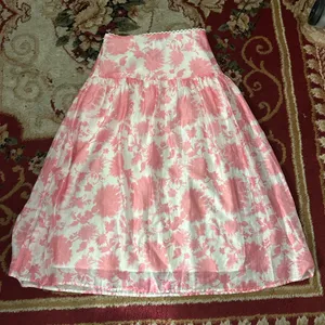 Petal & Pup Pink Floral Skirt thumbnail 5
