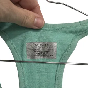 Athleta Womens XS Green‎ Heathered Ruched Seamless Racerback Tank Top 648266 thumbnail 3