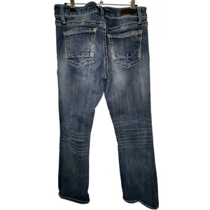 Daytrip Mid-Rise Virgo Bootcut Medium Wash Denim Jeans With Fading thumbnail 3