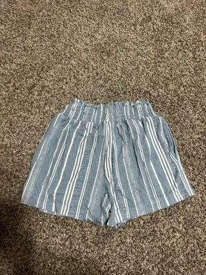 Target Blue stripped shorts thumbnail 2