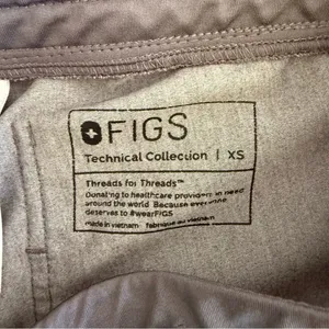 FIGS Zamora Jogger Scrub Pants XS Technical Collection Gray Style W18SW2005 thumbnail 4