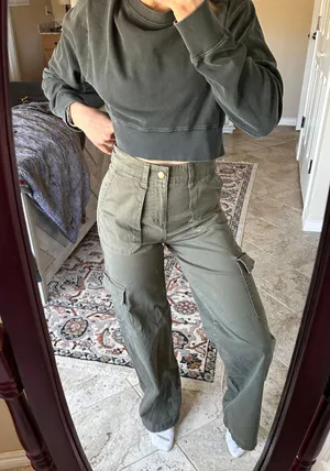 Cargo Pants Green Size 24 thumbnail 1