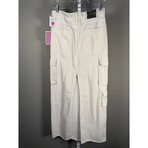 Mother The Fun Dip Cargo Maxi Skirt Natural Cream NWT‎ Size 26 thumbnail 3