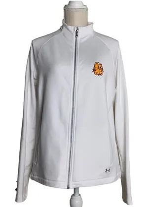 UNDER ARMOUR University of Minnesota Duluth Bulldogs Cold Gear Zip Up Jacket thumbnail 1