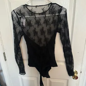 Abercrombie Long-Sleeved Mesh Bodysuit thumbnail 2