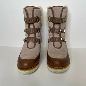 COLE HAAN | Women’s Lania Water Proof Wedge‎ Nike Air Brown Boot - 7.5 $189 thumbnail 3