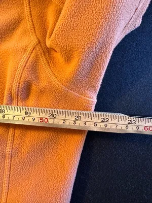 Patagonia Fleece Pullover Size L Orange 1/4 Zip Lightweight Synchilla thumbnail 8