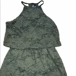 Blue Rain size medium olive green flirty romper thumbnail 3