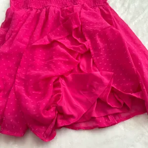 Bright Pink Flowy Romper Size L thumbnail 3