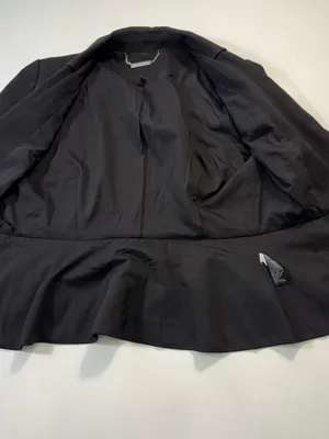 White House Black Market Black Classic Notch Lapel Blazer Size 4 thumbnail 5