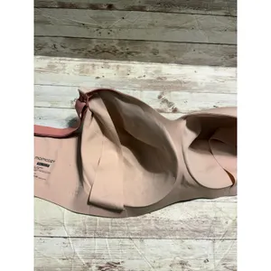 MomCozy Nursing Bra Plus Size 3X Neutral Breastfeeding Wireless thumbnail 5