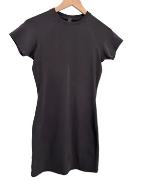 SKIMS New Vintage Raglan Mini Dress Color: Ash Medium NWT Sold OUT thumbnail 3