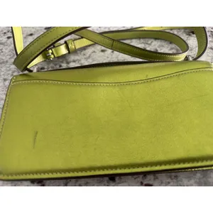 Coach CO984 Morgan Metallic Green Leather Crossbody Bag thumbnail 7