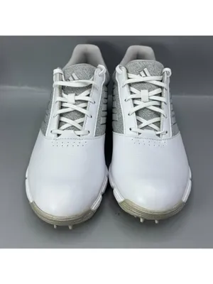 Adidas Tech Response Golf Shoes Womens 8 White Gray Sneakers Athletic BD7147 thumbnail 3
