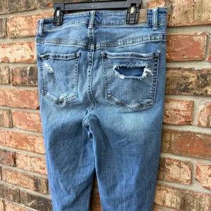 BKE Parker Skinny Jeans SIZE 28 Distressed Ankle Skinny High Rise Buckle Denim thumbnail 8