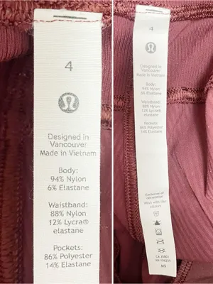 Lululemon Dance Studio Jogger Size 4 Deep Rouge Burgundy Swift Pants W5BPJS thumbnail 14